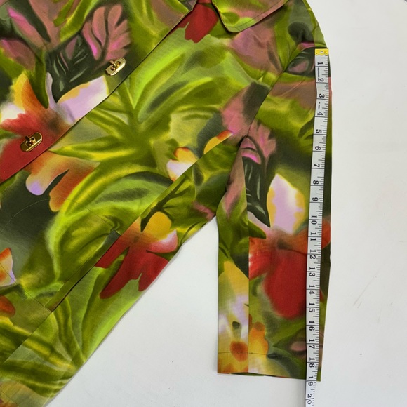 Danielle Women Floral Tropical Printed Jackets/Coats Size 8 - Picture 11 of 11